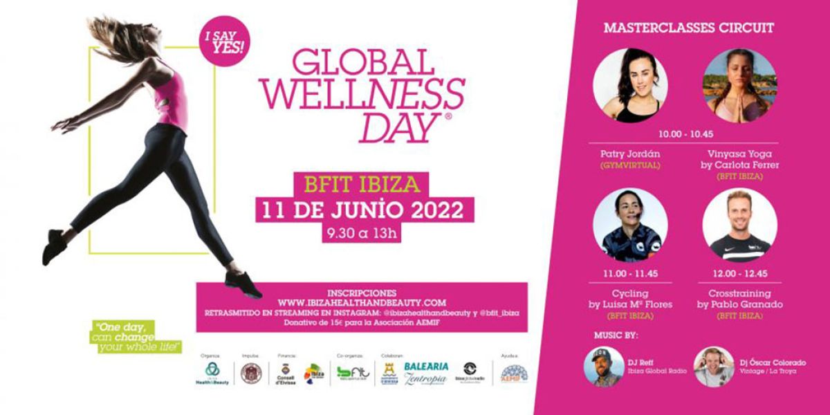 Ibiza Health & Beauty celebrates Global Wellness Day with a big sporting event at Bfit Ibiza Sports Club