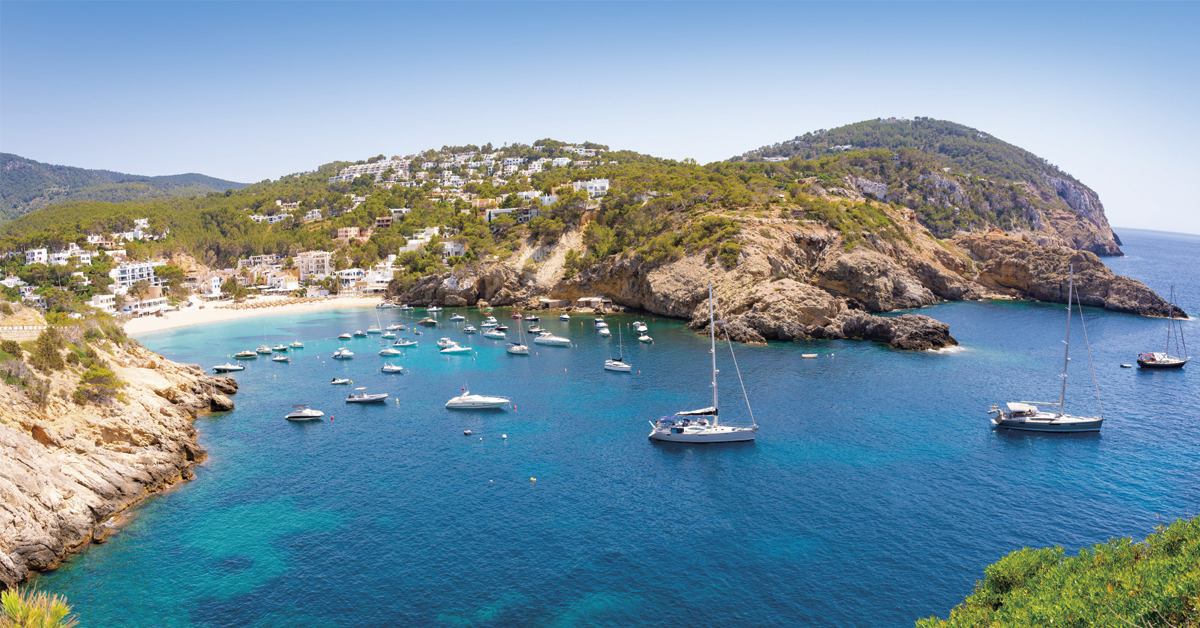 cala vedella playa en ibiza