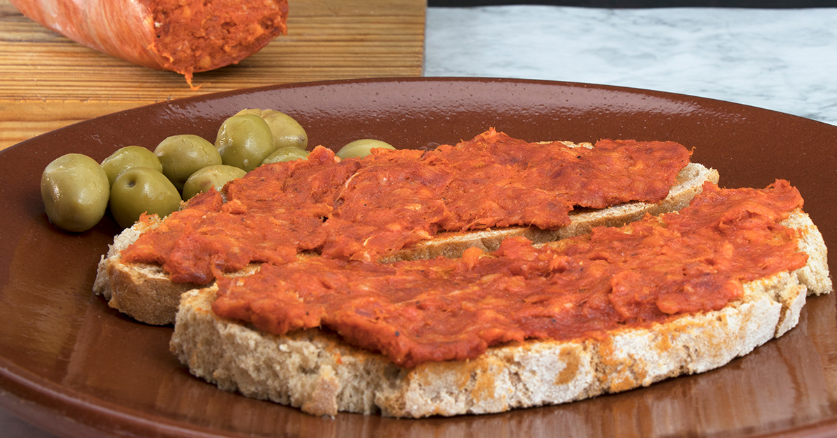 pan con sobrasada