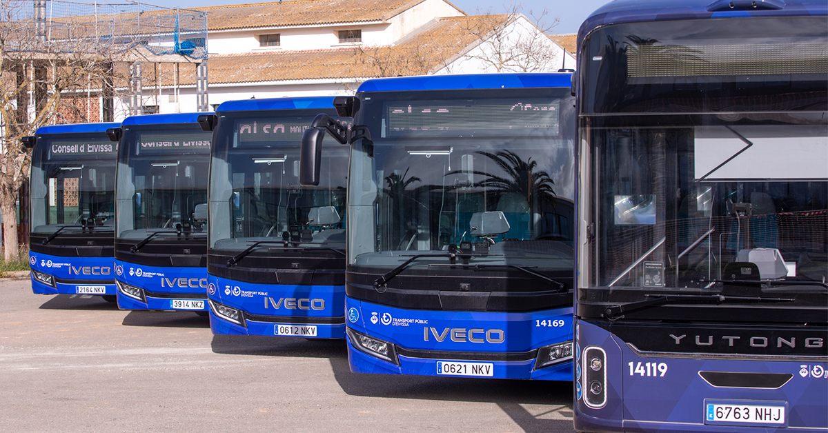 nueva flota autobuses ibiza