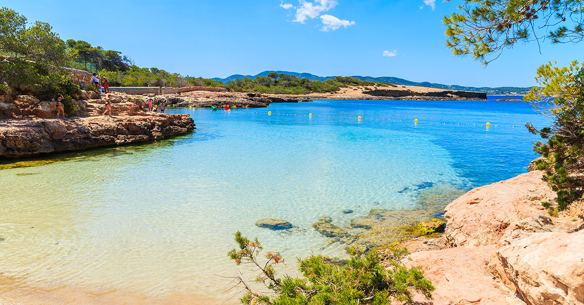 playa cala gracio ibiza